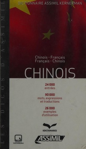 Dictionnaire Chinois-Français, Français-Chinois cover