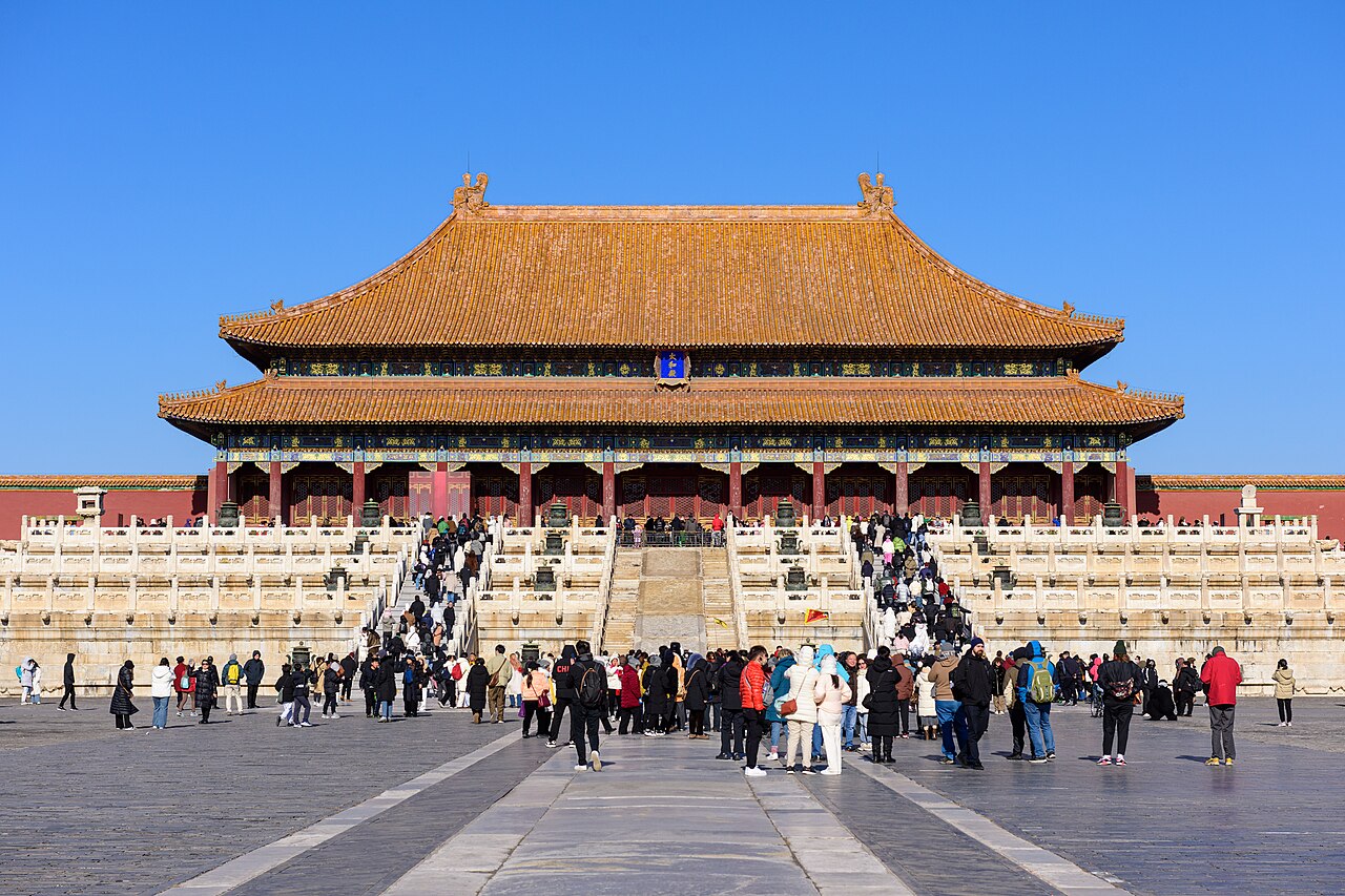 The Hall of Supreme Harmony inside the Forbidden City